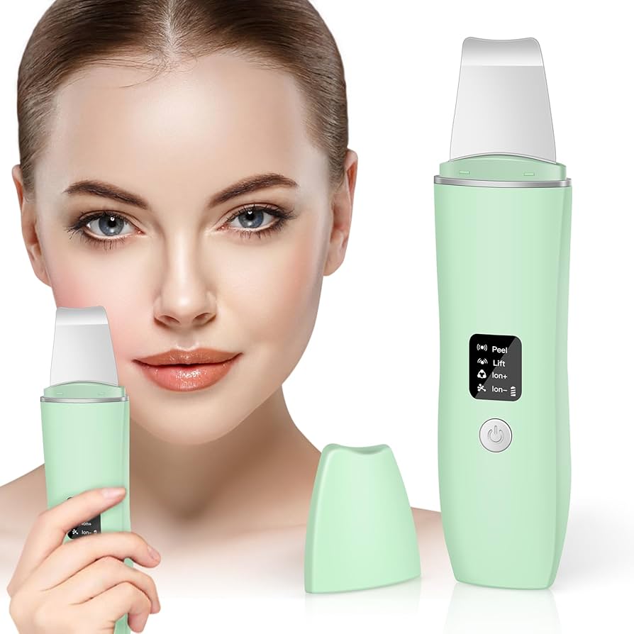 BuyNaturalCare™Scrubber viso Ultrasonico-Pulizia profonda e Pelle Radiosa in 5 Minuti